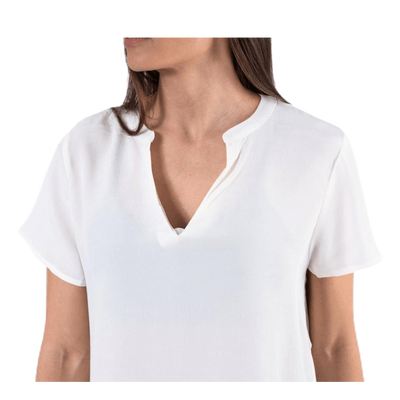 Molly Ss V-Neck White