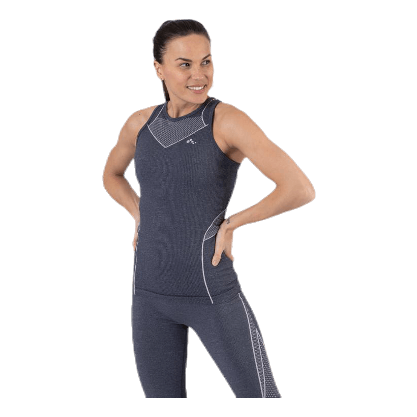 Fifi Life Slim Circular Sl Tank Blue