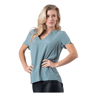 Molly Ss V-Neck Green