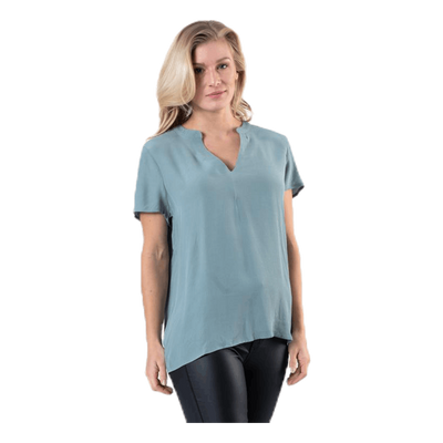 Molly Ss V-Neck Green