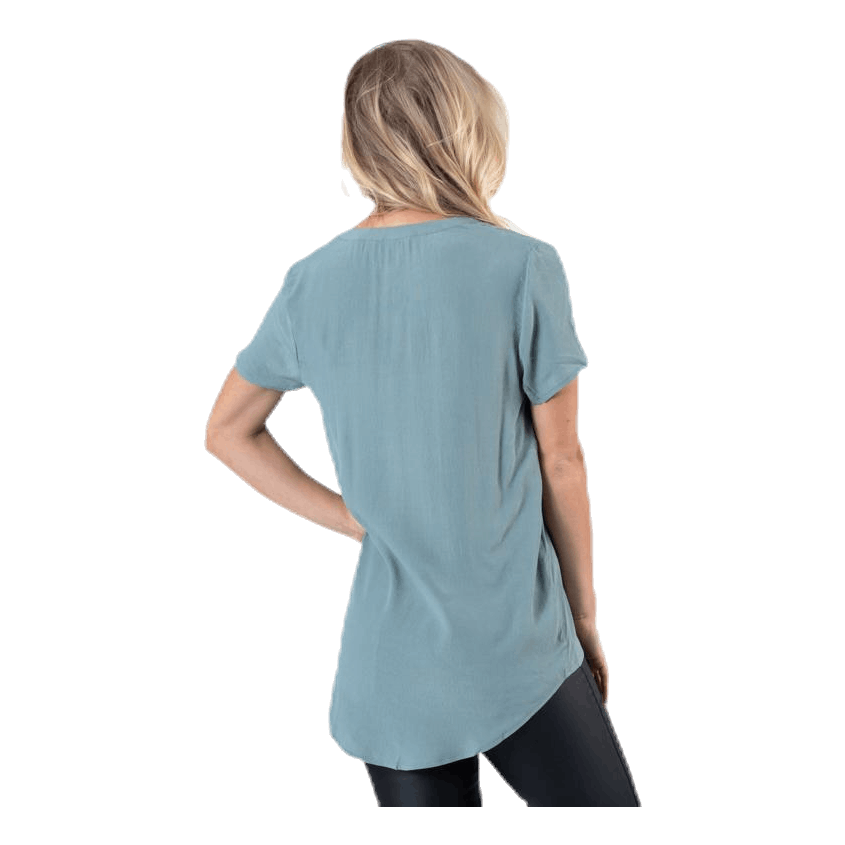 Molly Ss V-Neck Green