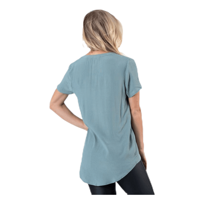 Molly Ss V-Neck Green