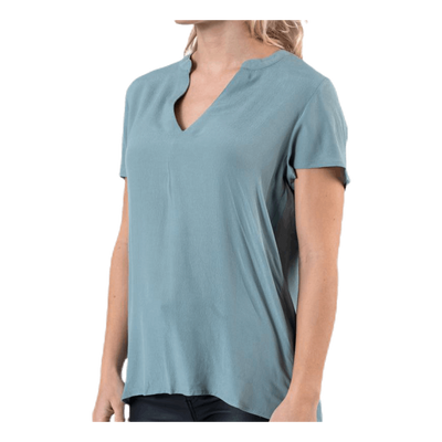 Molly Ss V-Neck Green