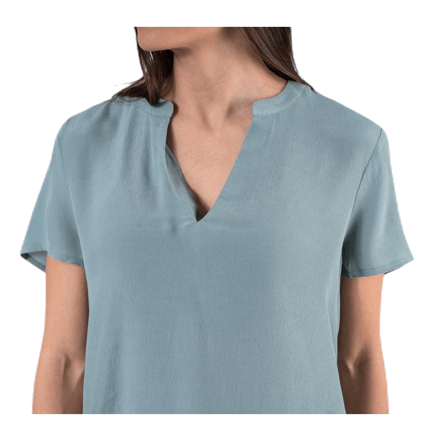 Molly Ss V-Neck Green