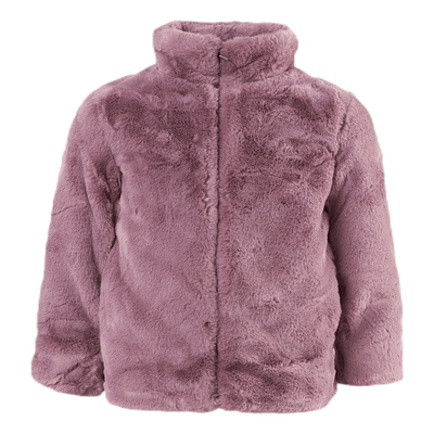 Mamy Faux Fur  Jacket Purple