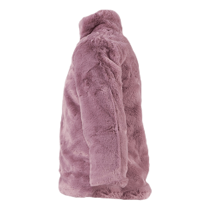 Mamy Faux Fur  Jacket Purple