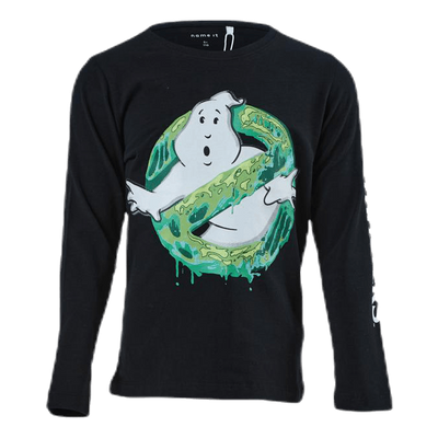 Ghostbusters Villi Ls Top Black