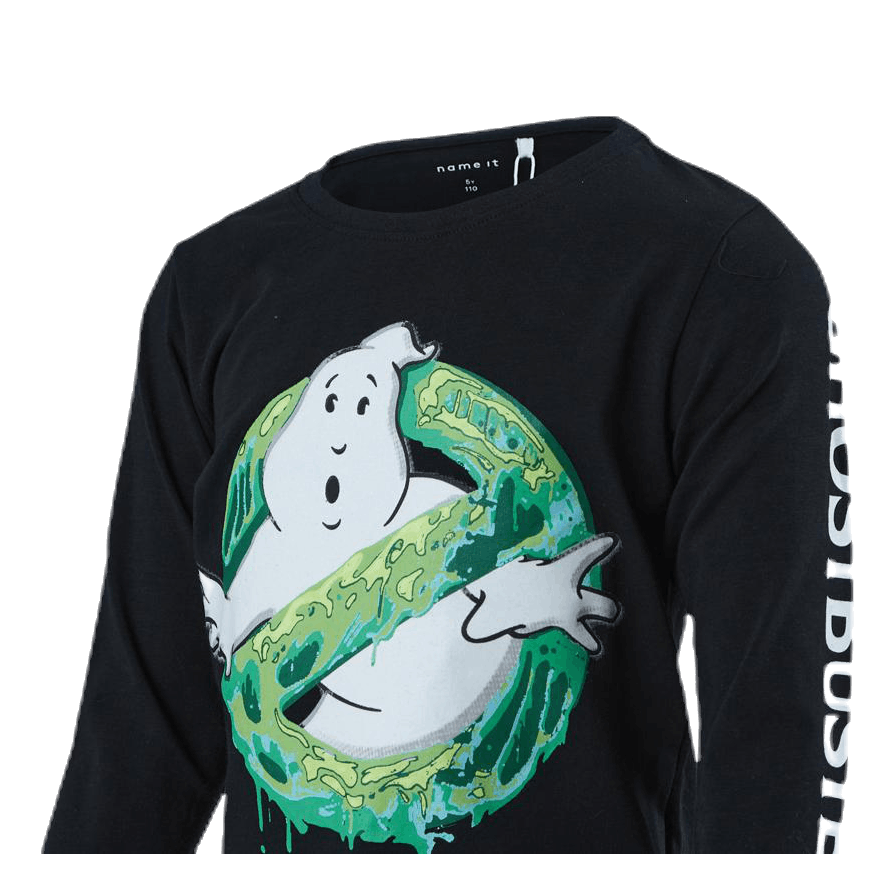 Ghostbusters Villi Ls Top Black