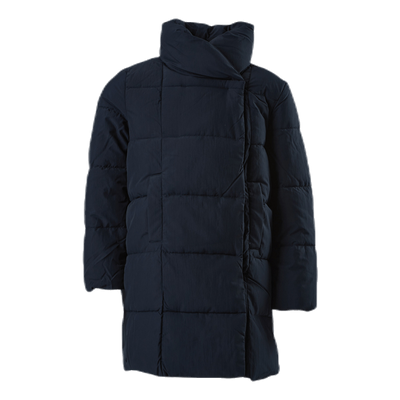 Dolly Long Puffer Coat Blue