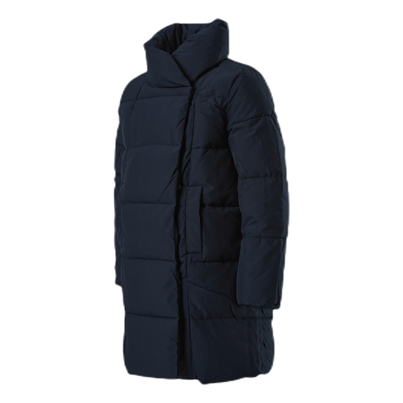 Dolly Long Puffer Coat Blue