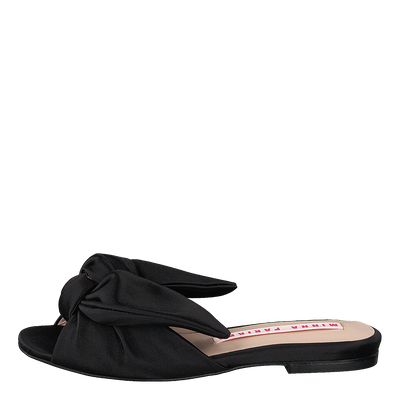 Amelia Black Satin