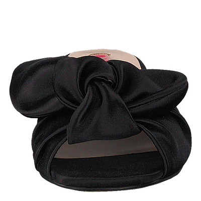 Amelia Black Satin