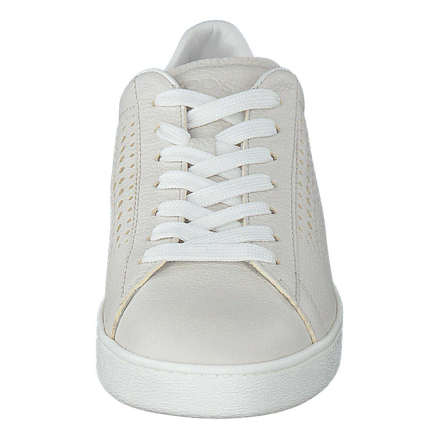 Leather Sneakers Bianco Calce