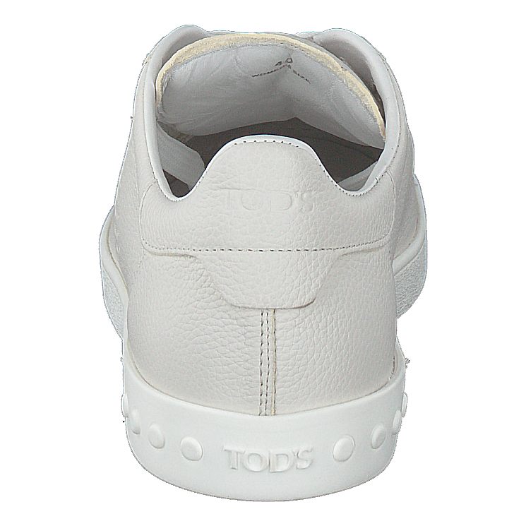Leather Sneakers Bianco Calce