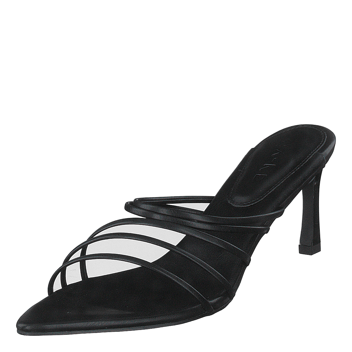 Strappy Pointy Sandals Black