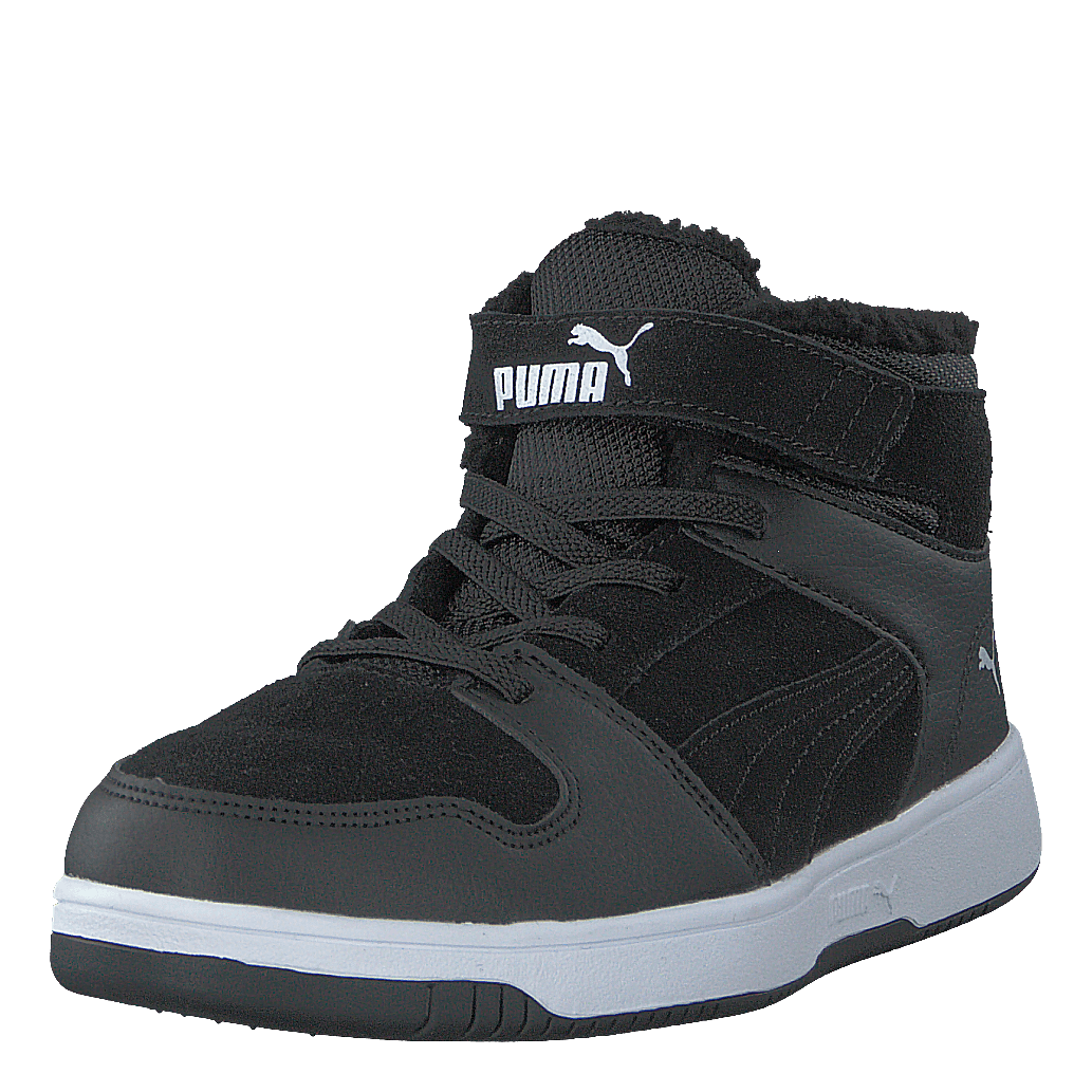 Puma Rebound Layup Fur Sd V Ps Puma Black-puma White