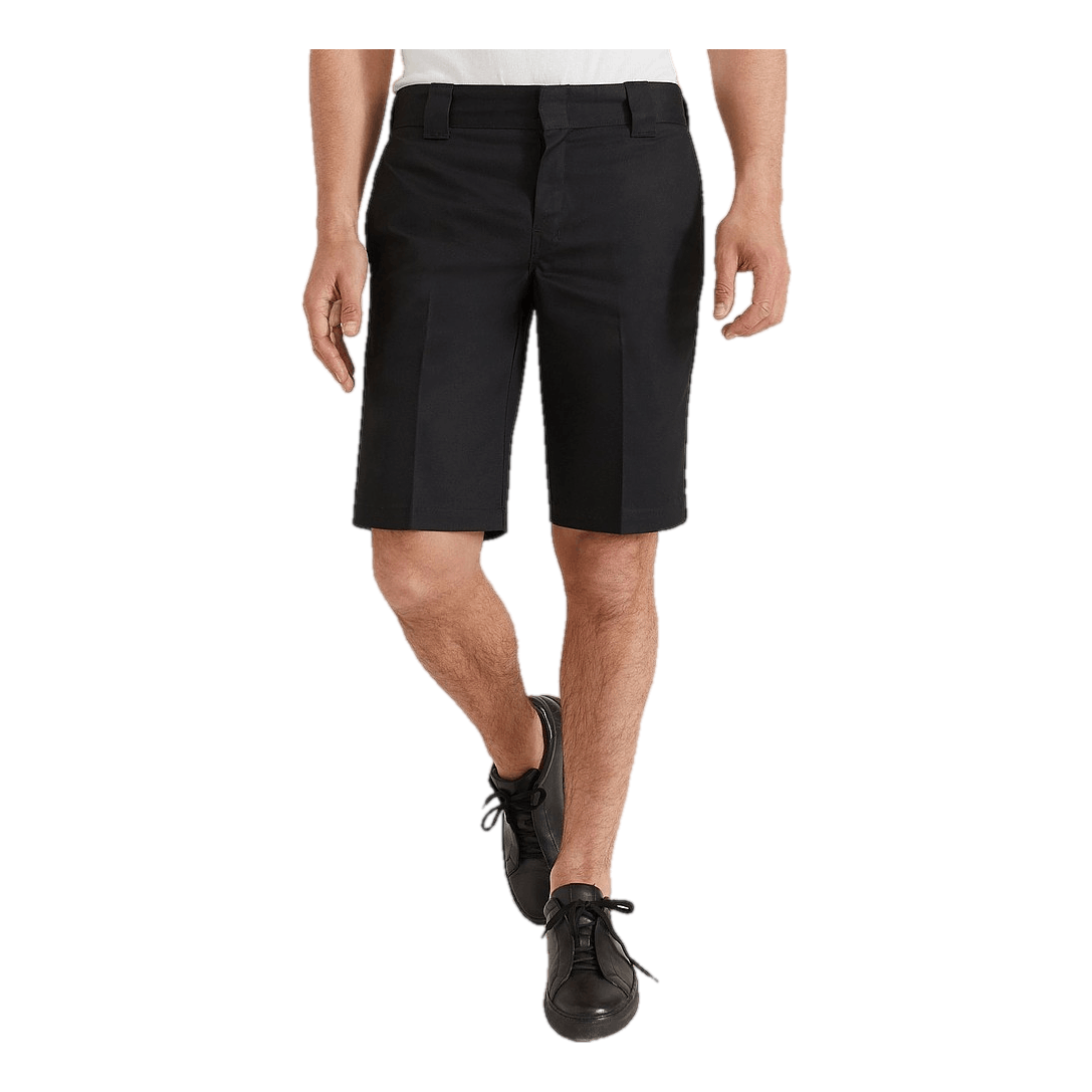 11´ Slim Straight Work Shorts Black