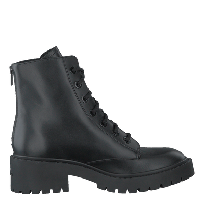 Pike Lace Up Boot Black