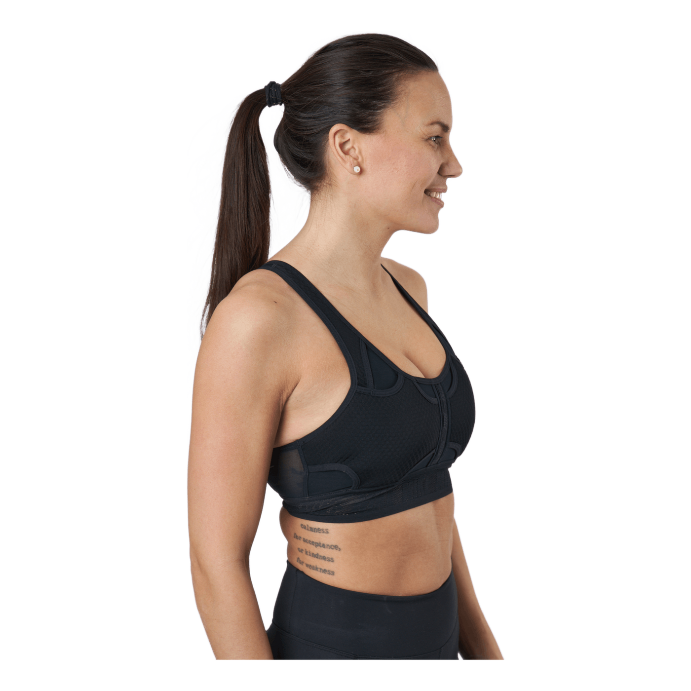 Swoosh Ultrabreathe Women Bra Black/black/black/dk Smoke Gre