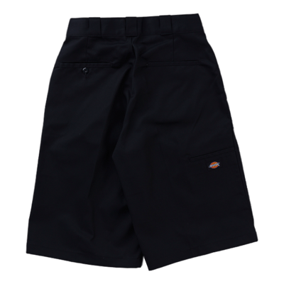 Loose Fit Reg Waist Work Short Dark Navy