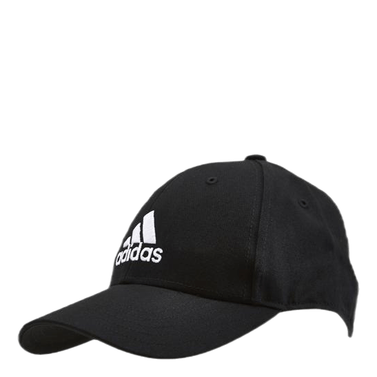 Baseball Cap Cotton Twill Black / Black / White