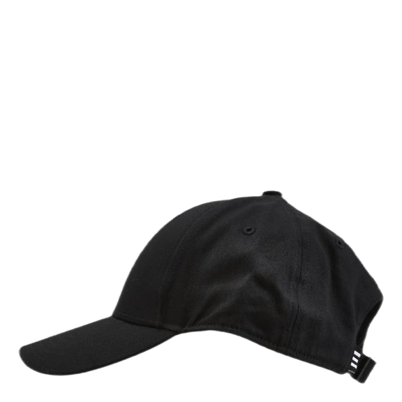 Baseball Cap Cotton Twill Black / Black / White