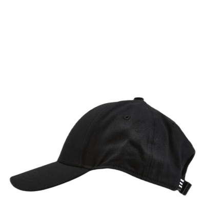 Baseball Cap Cotton Twill Black / Black / White