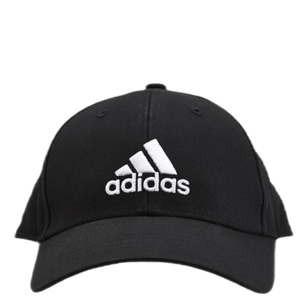 Baseball Cap Cotton Twill Black / Black / White