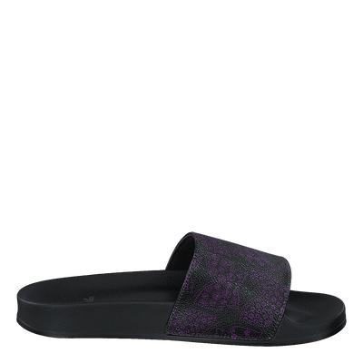 Shower Sandals - Papillon Pvc Black