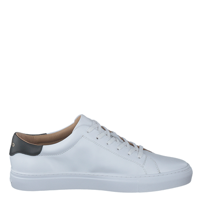 Jermain Leather Sneaker White