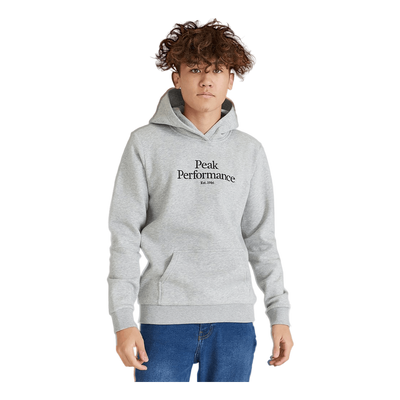 Junior Original Hood Med Grey Melange