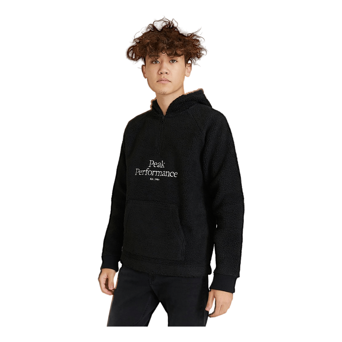 Junior Original Pile Half Zip Black