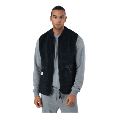 Fleece Vest Black