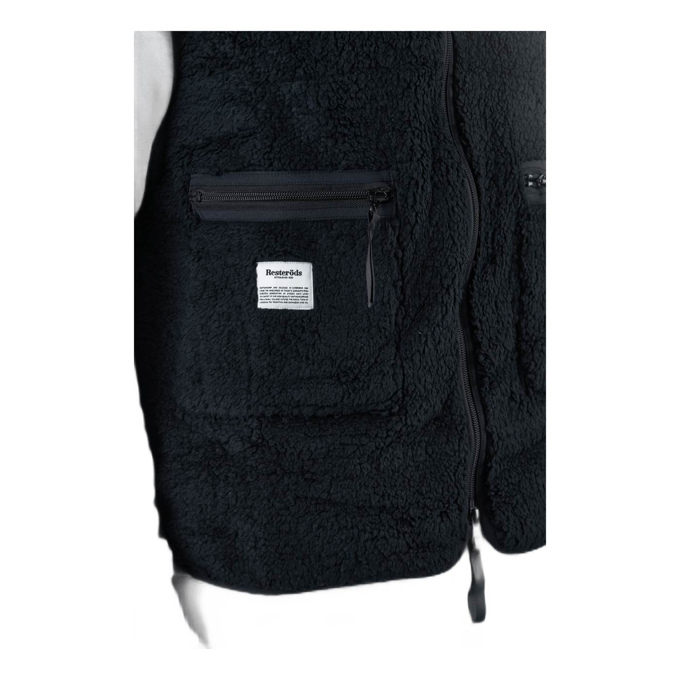 Fleece Vest Black