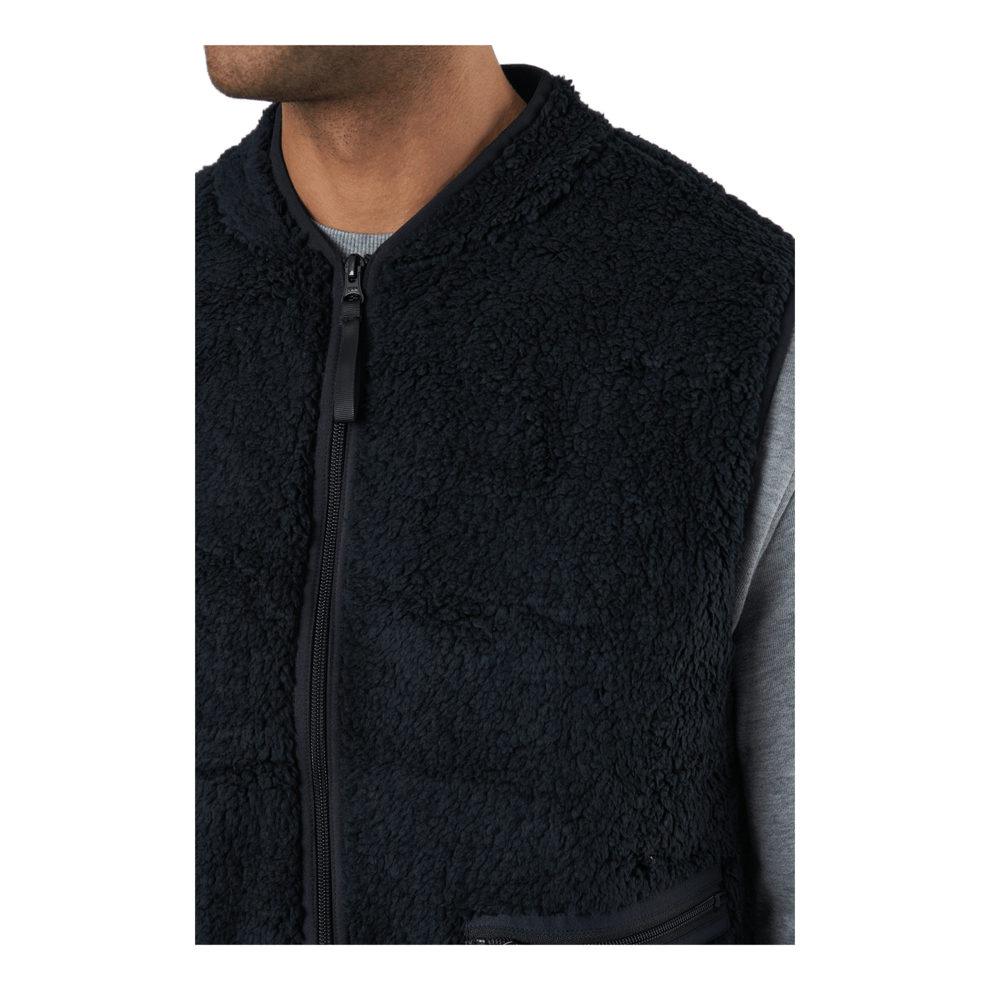 Fleece Vest Black