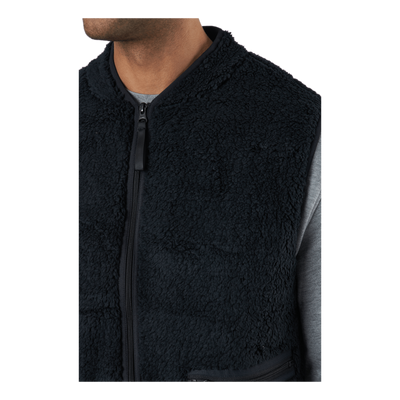 Fleece Vest Black