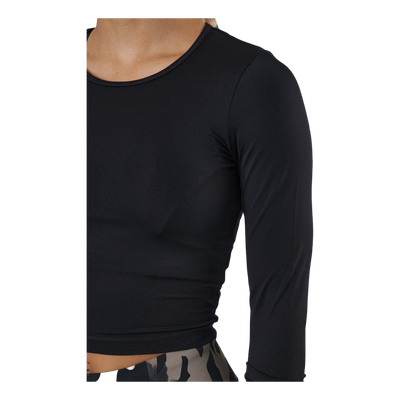 Crop Long Sleeve Black