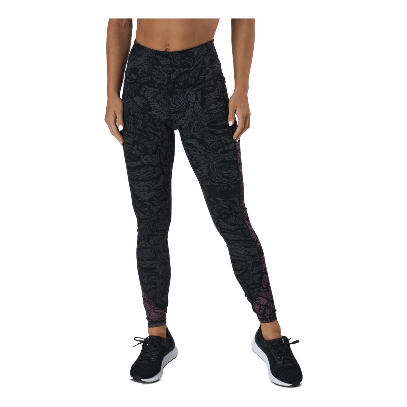 Ua Rush Legging 6m Novelty Black