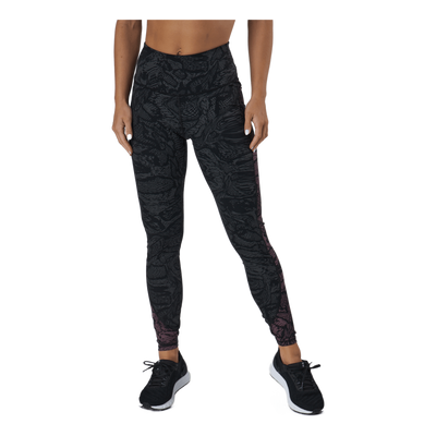 Ua Rush Legging 6m Novelty Black