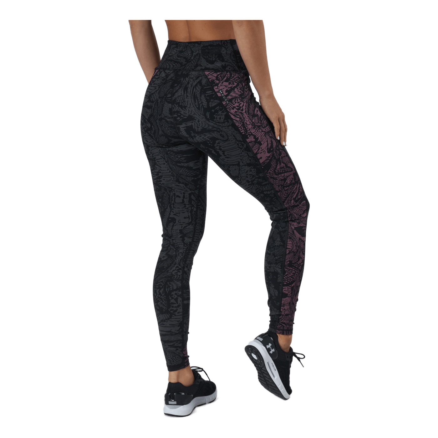 Ua Rush Legging 6m Novelty Black