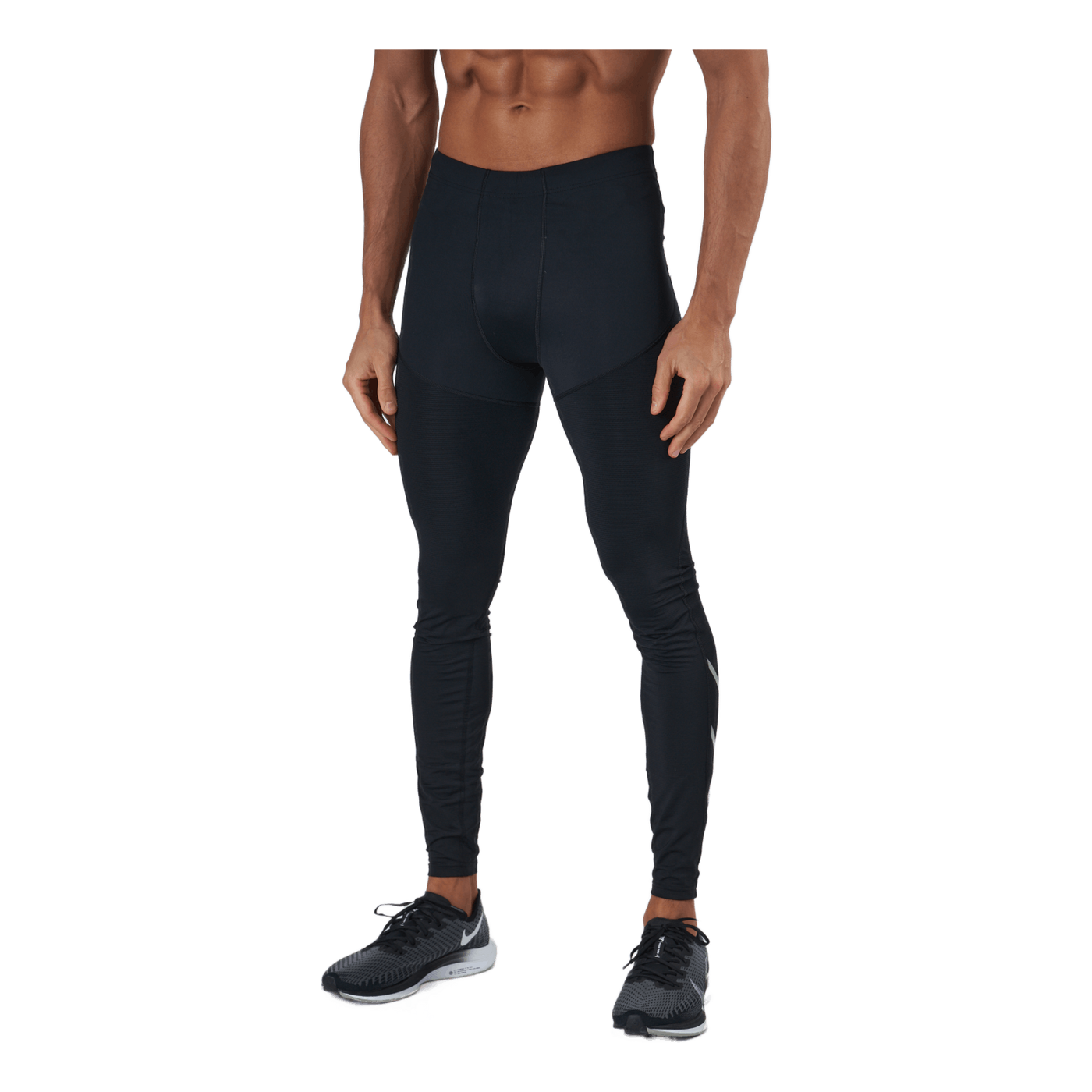 Aero Vent Compression Tights Black/silver Reflective