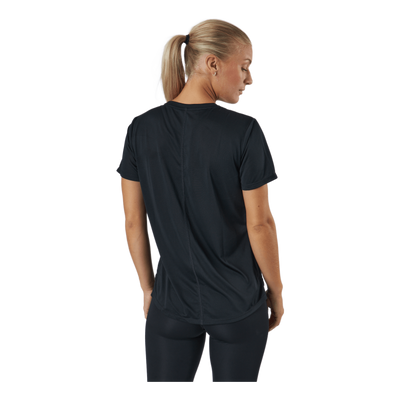 Dri-FIT One Women's Standard Fit Short-Sleeve Top BLACK/WHITE