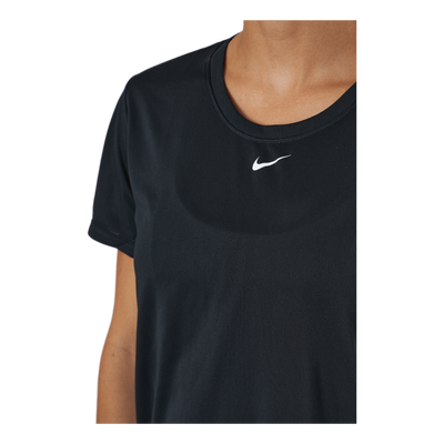 Dri-FIT One Women's Standard Fit Short-Sleeve Top BLACK/WHITE