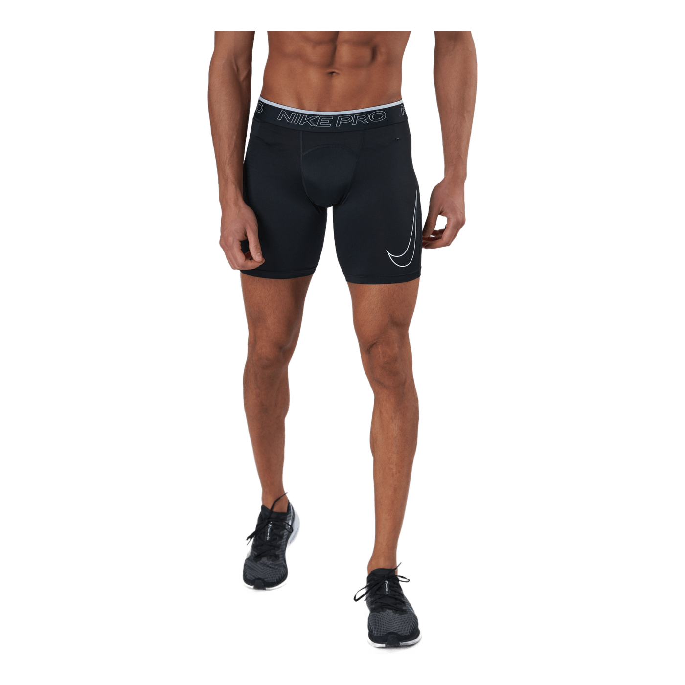 Nike Pro Dri-FIT Men's Shorts BLACK/WHITE