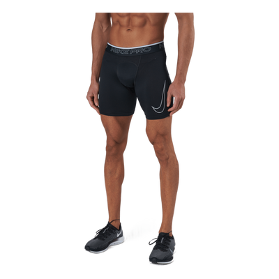 Nike Pro Dri-FIT Men's Shorts BLACK/WHITE