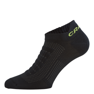 Adv Dry Mid Shaftless Sock Black