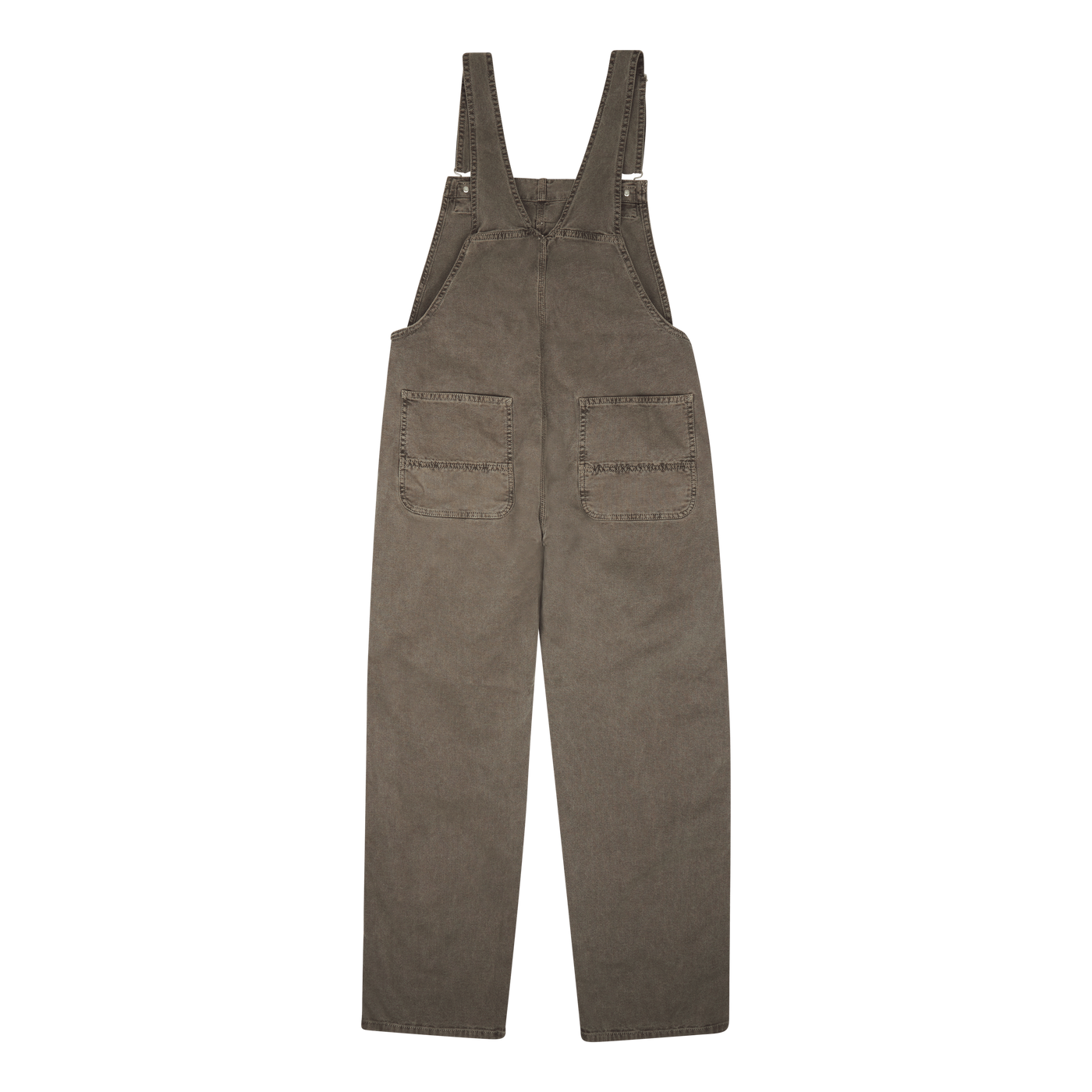 W' Bib Overall Straight Black