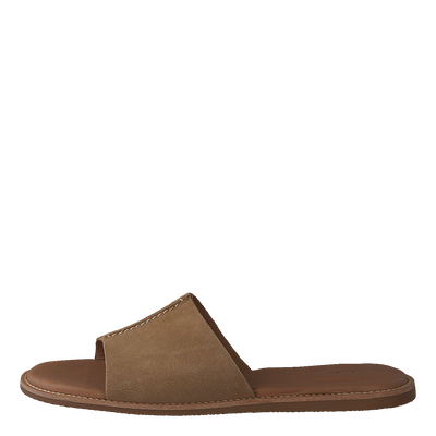 Karsea Mule Light Tan Suede