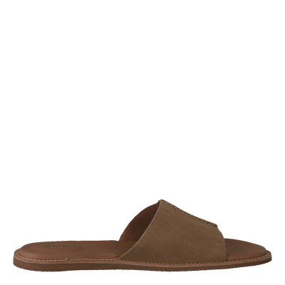 Karsea Mule Light Tan Suede