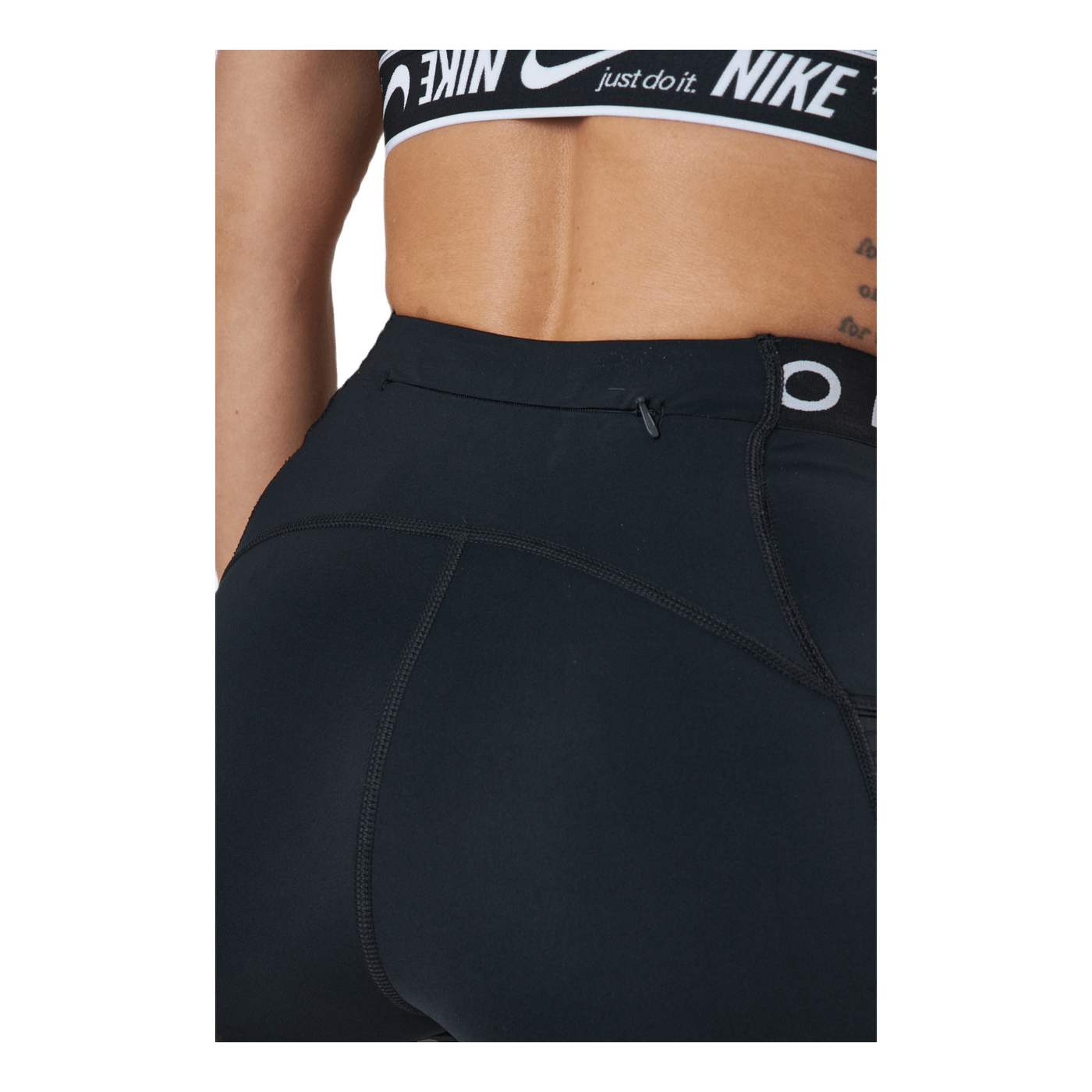 Nike Pro Dri-fit Women's 3" Hi Black/white